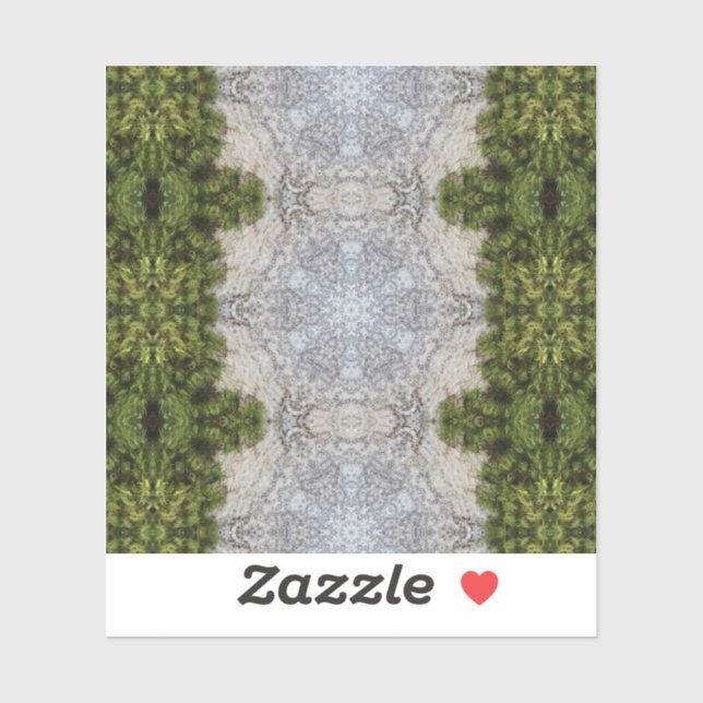 Adesivo Moisés Verdes e Arte da Terra (Folha)