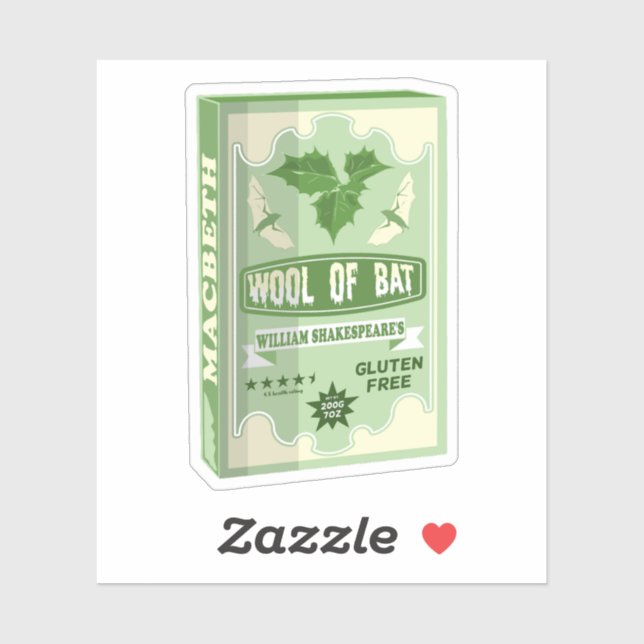 ADESIVO MOLA DE MACBETH WITCHES (Folha)