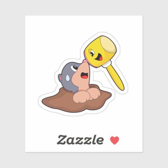 Adesivo Mole Hammer (Folha)