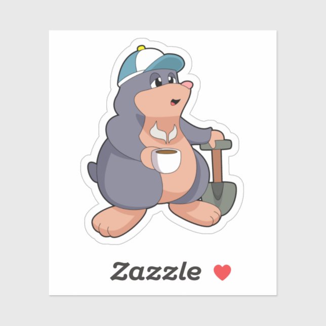 Adesivo Mole Shovel (Folha)