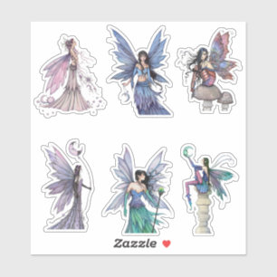 Adesivo Molly Harrison Fairy Stickers Fantasy Art Fairies