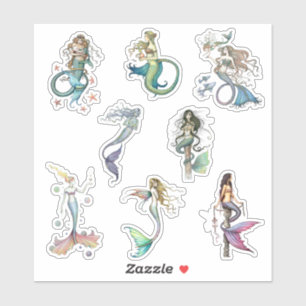 Adesivo Molly Harrison Smermaid Art Stickers