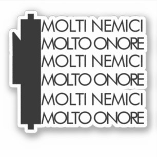 ADESIVO MOLTI NEMICI