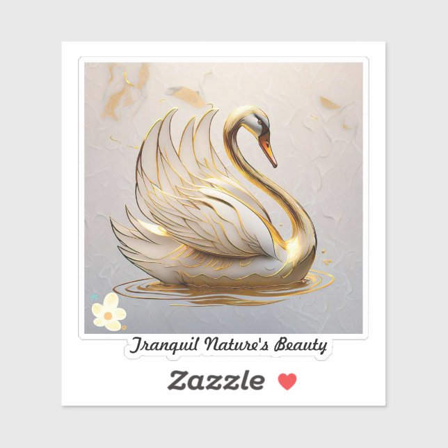 Adesivo "Momentos Tranquilo da Felicidade" (Folha)