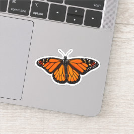 Adesivo Monarch Butterfly Insett Vinyl Sticker