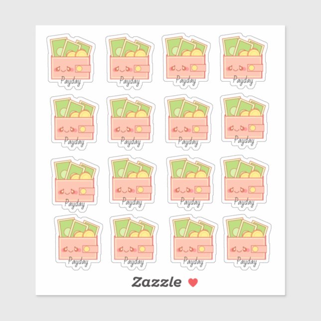 Adesivo Money Wallet (Folha)