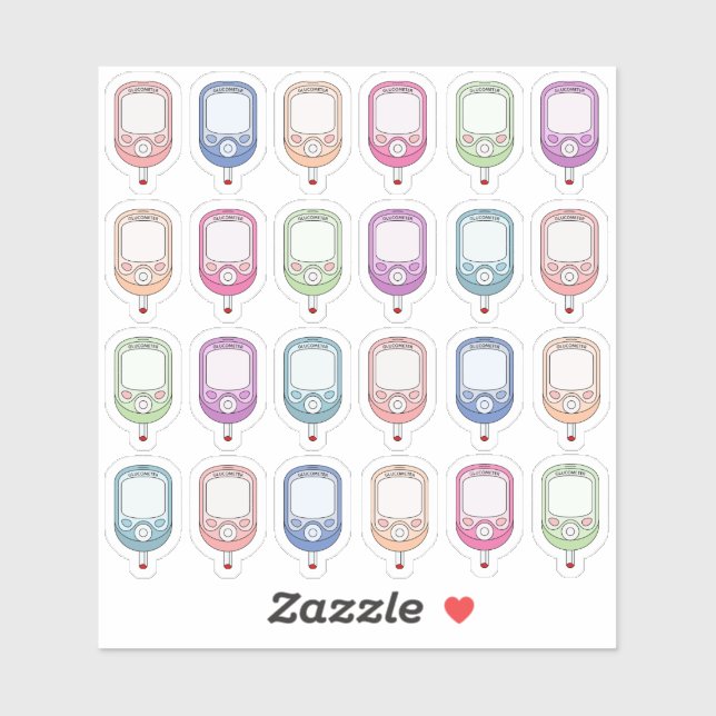 Adesivo Monitorização do Contador de Açúcar no Sangue (Folha)