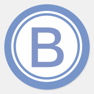 Adesivo Monograma Inicial Personalizado