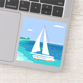 Adesivo Monograma — Navegação Tropical Oceânica