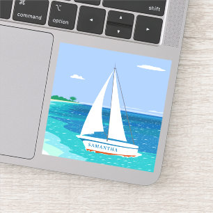 Adesivo Monograma — Navegação Tropical Oceânica