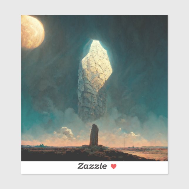 Adesivo Monolith 3 Fantasy Sci-Fi (Folha)