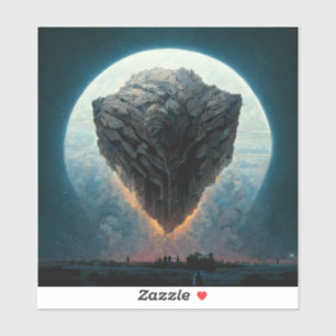 Adesivo Monolith Fantasy Sci-Fi Art