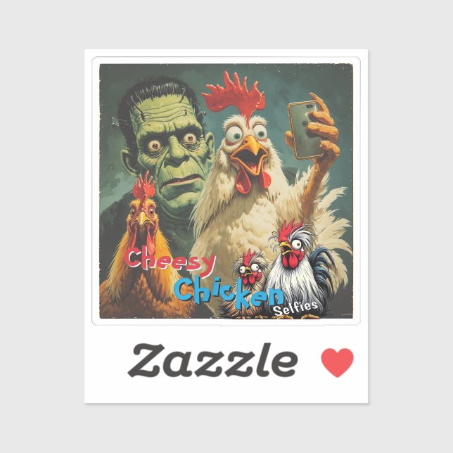 Adesivo “Monster BFFs” Anna & Stan Vinyl  (Folha)