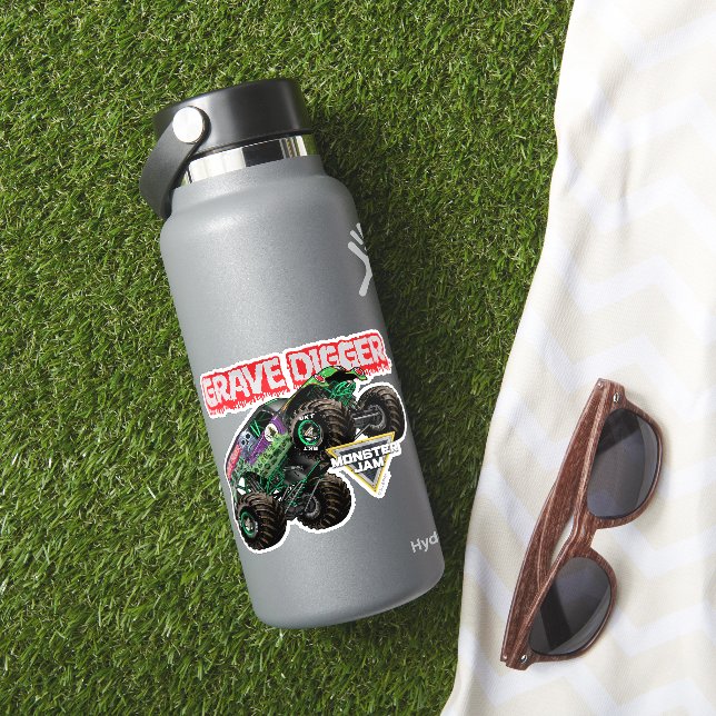 Adesivo Monster Jam Grave Digger (HydroFlask Insitu)