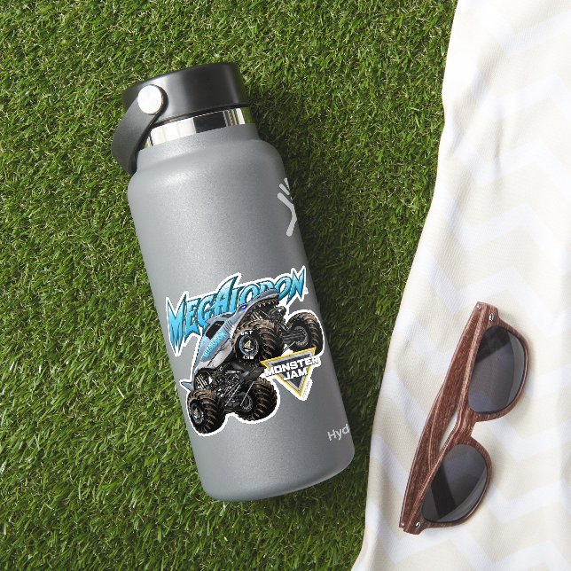 Adesivo Monster Jam Megalodon (HydroFlask Insitu)