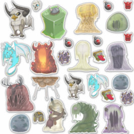 Adesivo Monster Sticker Pack