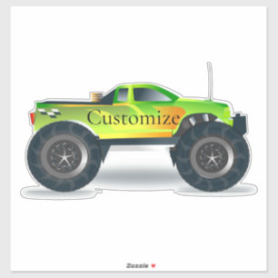 Adesivo Monster Truck Thunder_Cove