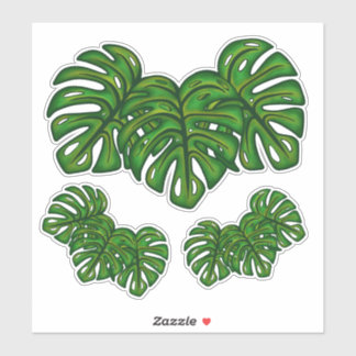 Adesivo Monstera Leaves