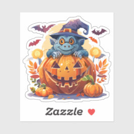 Adesivo Monstro Bobo de Halloween