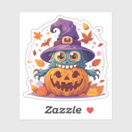 Adesivo Monstro Bobo de Halloween