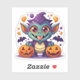 Adesivo Monstro Bobo do Halloween