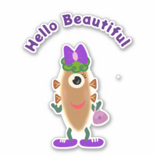 Adesivo Monstro da batata