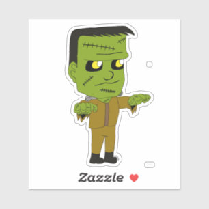 Adesivo monstro de chibi