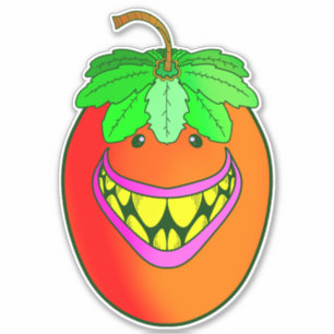 Adesivo Monstro de Tomate