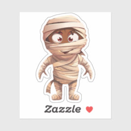 Adesivo Monstro do Halloween do bobo