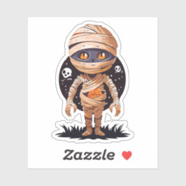 Adesivo Monstro do Halloween do bobo