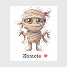 Adesivo Monstro do Halloween do bobo