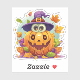 Adesivo Monstro do Halloween do bobo