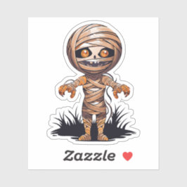 Adesivo Monstro do Halloween do bobo