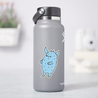 Monstro do Kawaii Azul