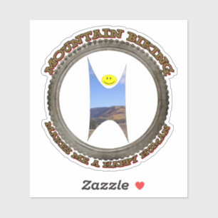 Adesivo Montanha Me Torna Um Humano Feliz