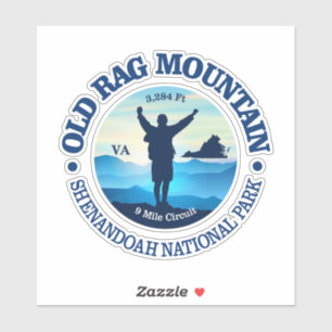 Adesivo Montanha Rag Antiga (V)