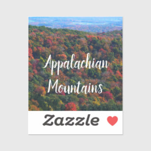 Adesivo Montanhas Appalachian em queda