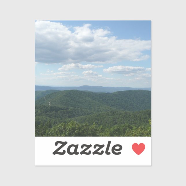 Adesivo Montanhas Appalachian I Shenandoah (Folha)