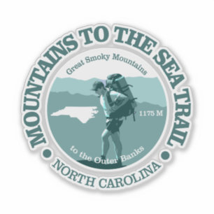 Adesivo Montanhas para a trilha do mar (T)