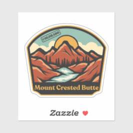 Adesivo Monte Crested Butte, Colorado Sticker