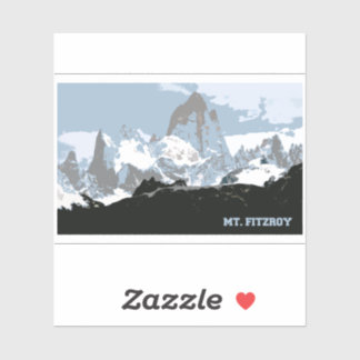 Adesivo Monte Fitzroy Mountain, Patagônia, Argentina