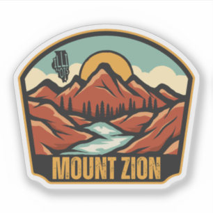 Adesivo Monte Zion, Illinois 