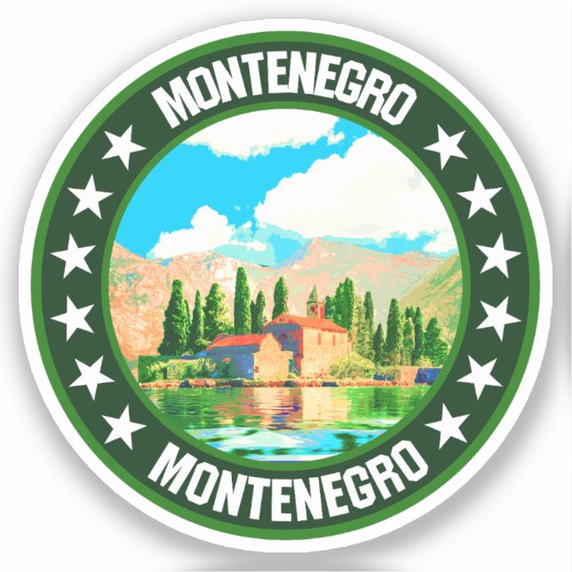 Adesivo Montenegro (Frente)