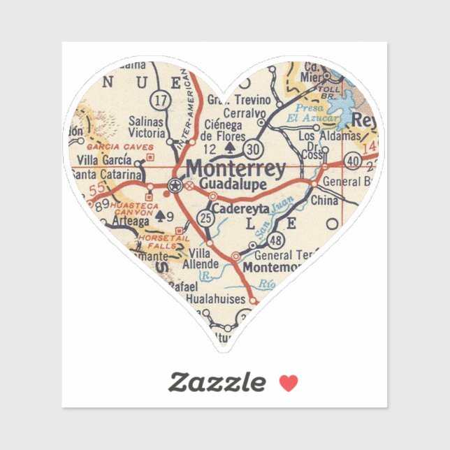 Adesivo Monterrey MX (Folha)