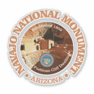 Adesivo Monumento Nacional Navajo (NM)