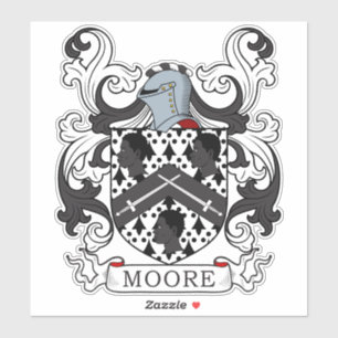 Adesivo Moore Family Crest