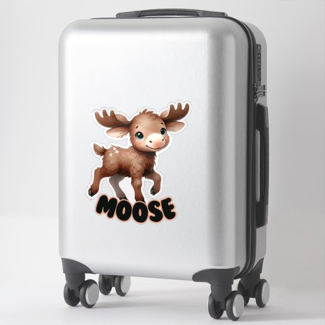 ADESIVO MOOSE - NURSERY STICKER (Mala)