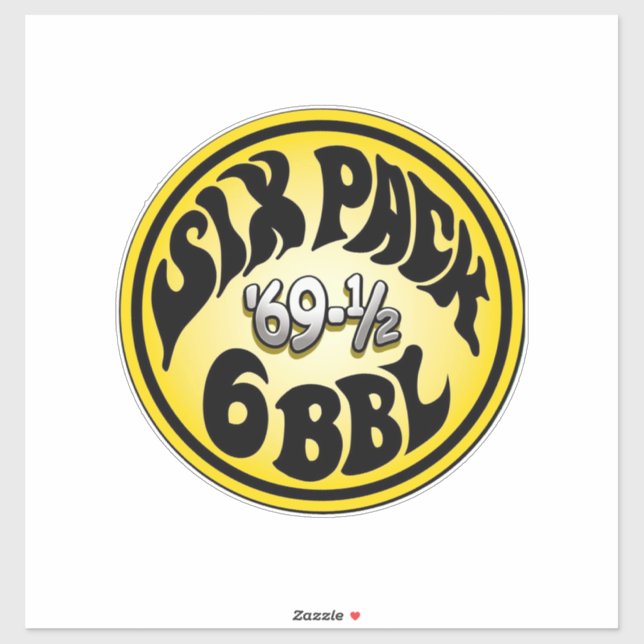 Adesivo Mopar - Seis Embalagens - Super Bebê - Roadrunner (Folha)