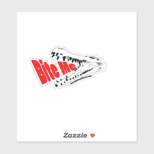 Adesivo Morda-Me! Gavialosuchus Sticker (Folha)