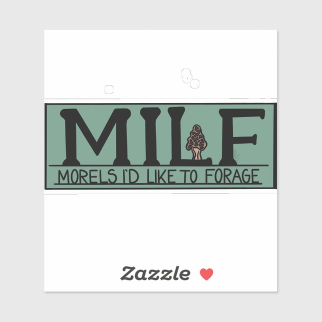 Adesivo Morel Mushroom (Folha)